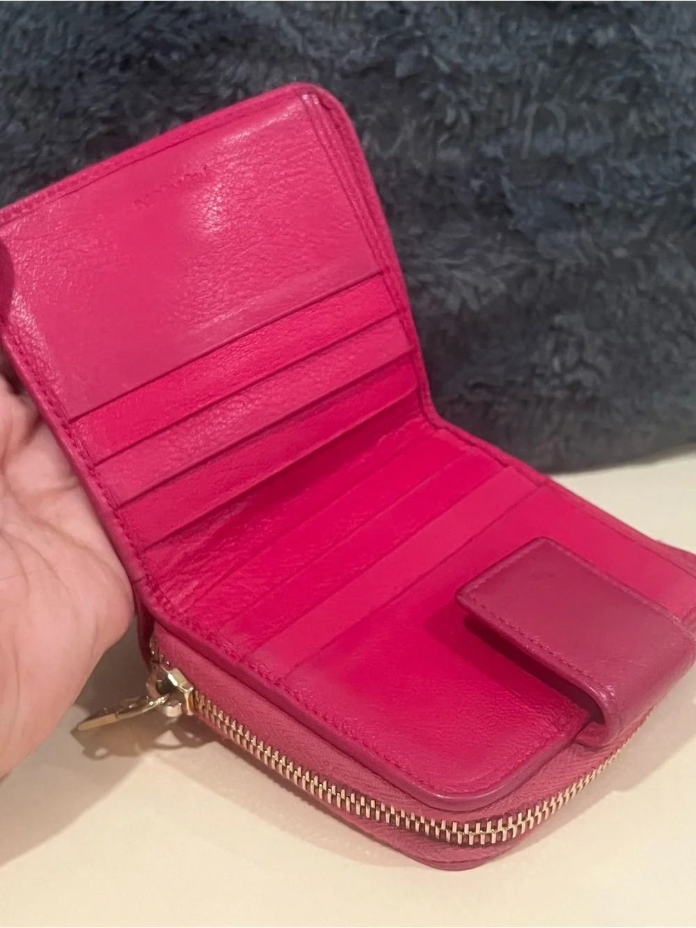 YSL Pink Wallet - Picture 2 of 3